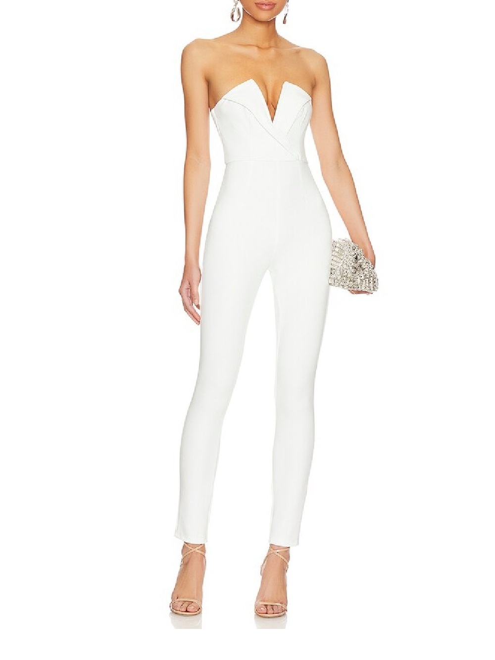 Madi Strapless Jumpsuit NWT Size XL
